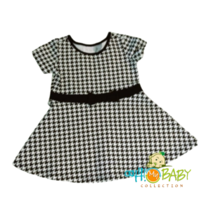 Children's Place Black & White Dress