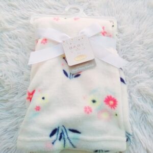 Baby Girl Floral Plush Blanket
