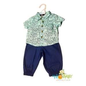 Baby Boy Dino Suit