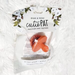 Cutie Pat Pacifier & Teether