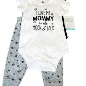Hudson 3PC Onesies Set