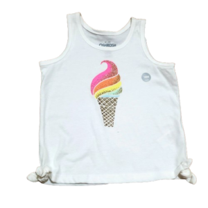 Carter Sleeveless Tie Front Top