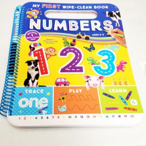 My First Wipe Clean Book Numbers