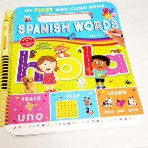 My First Wipe Clean Book Spanish