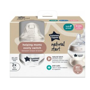 Tommee Tippee Anti-Colic Bottles 2pk 5oz