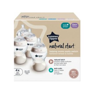 Tommee Tippee Anti-Colic Bottles 4pk 9oz